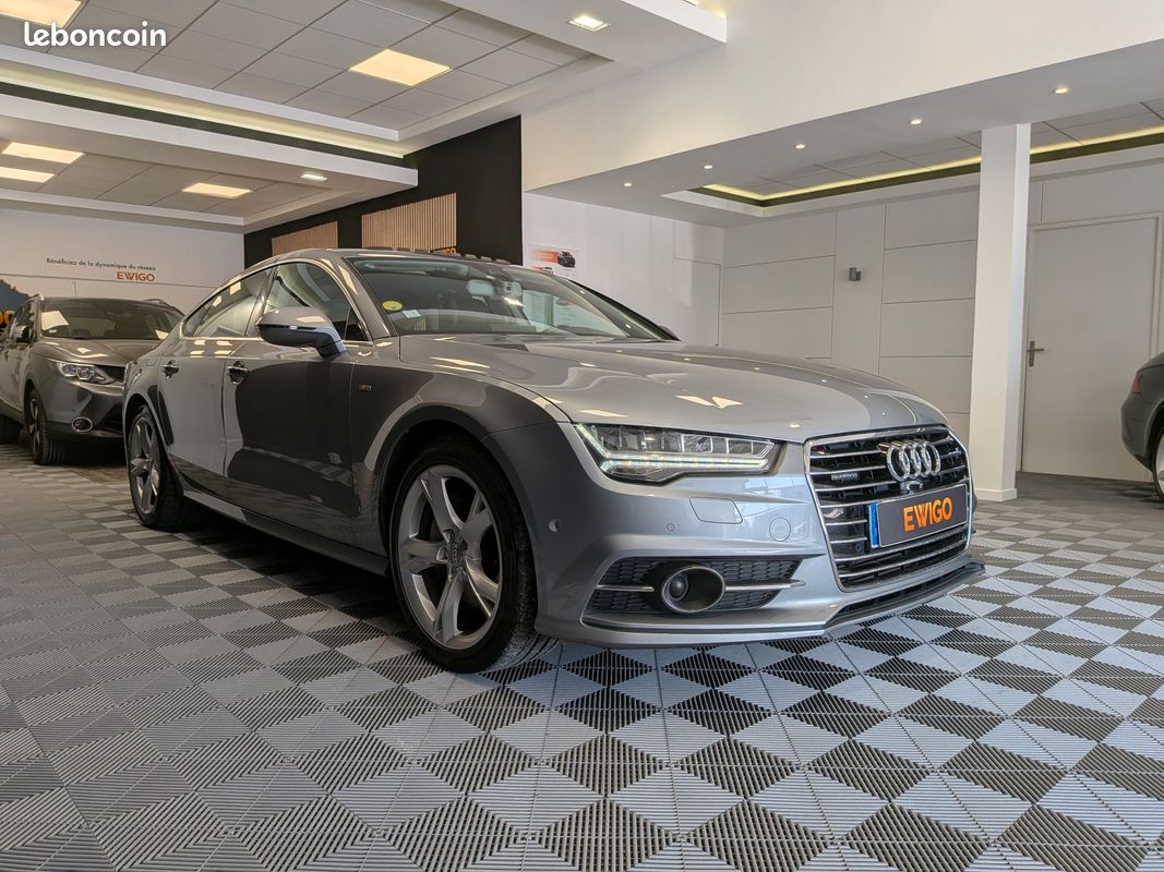 Audi a7 sportback 3.0 tdi 218 ch s line quattro sieges chauffants av / ar toit ouvrant etat proche du neuf (image 20)