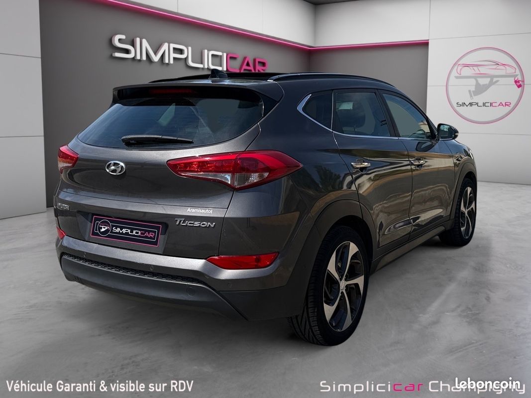 HYUNDAI TUCSON 1.7 CRDi 141 2WD DCT-7 Executive - GARANTIE 12MOIS - TOIT OUVRANT - CAMERA DE RECUL - SIEGES VENTILE (image 7)