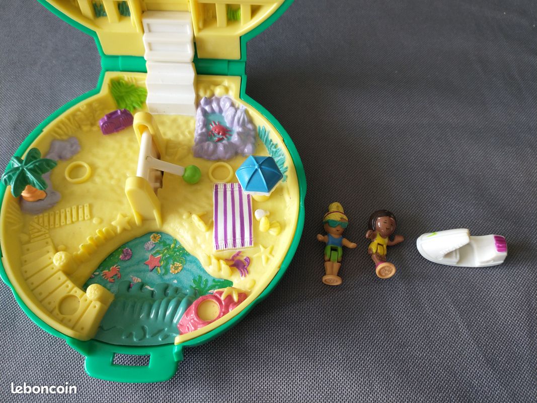 Polly Pocket Vintage 1989 Beach Party Fête à la plage Collection