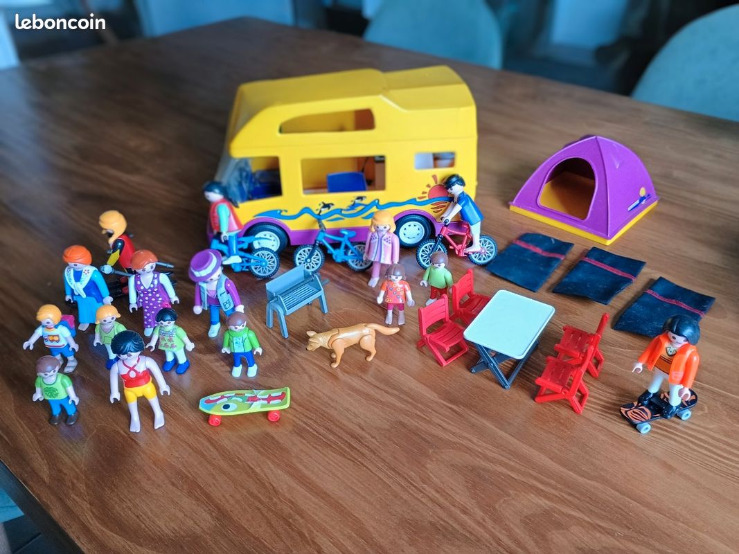 Lot Playmobil Camping car (image 1)
