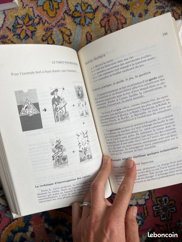 Livre Le Tarot Psychologique Miroir de Soi Denis Roussel (image 4)