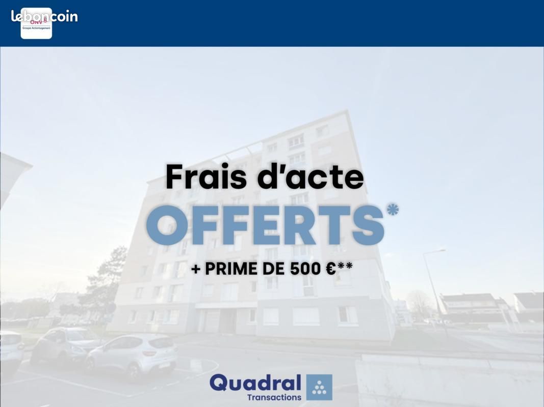 Appartement 2 pièces 57 m² · à Bihorel · 57 m² · 54 100 €