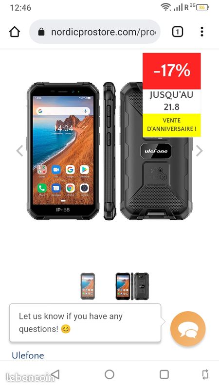 Ulefone armor x6 (image 1)
