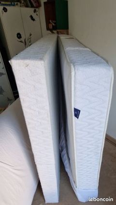 Matelas 140*190 + sommier (image 4)