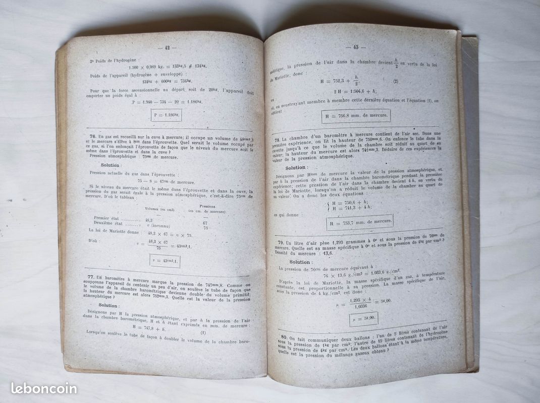 Livret de physique 1938 Georges EVE (image 4)