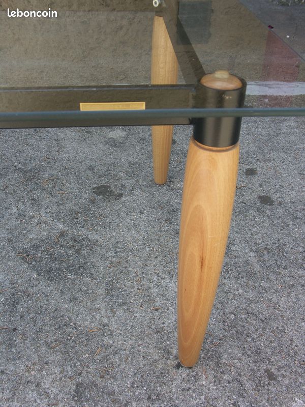Table basse designer Pierre Vandel Paris Vintage (image 1)