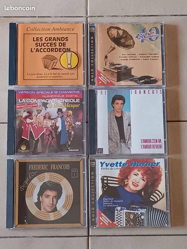 CD de musique et Chanteurs (image 1)