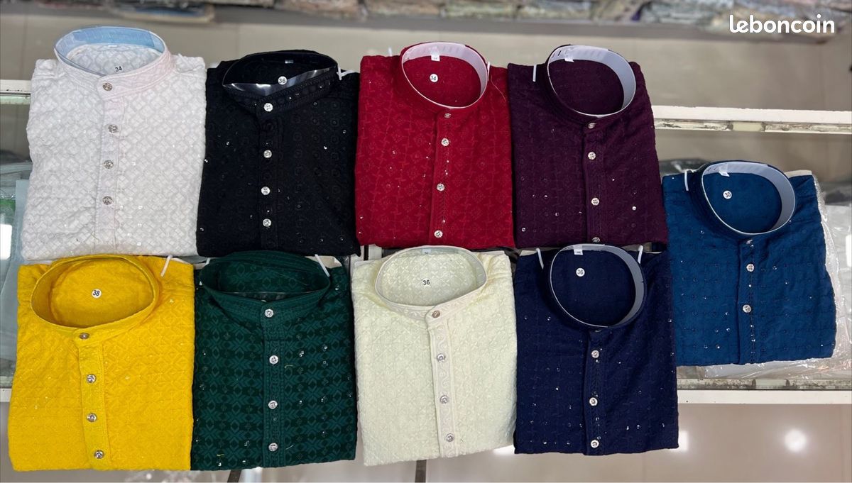 Kurta homme sherwani tenue indien homme kurti pajama (image 3)
