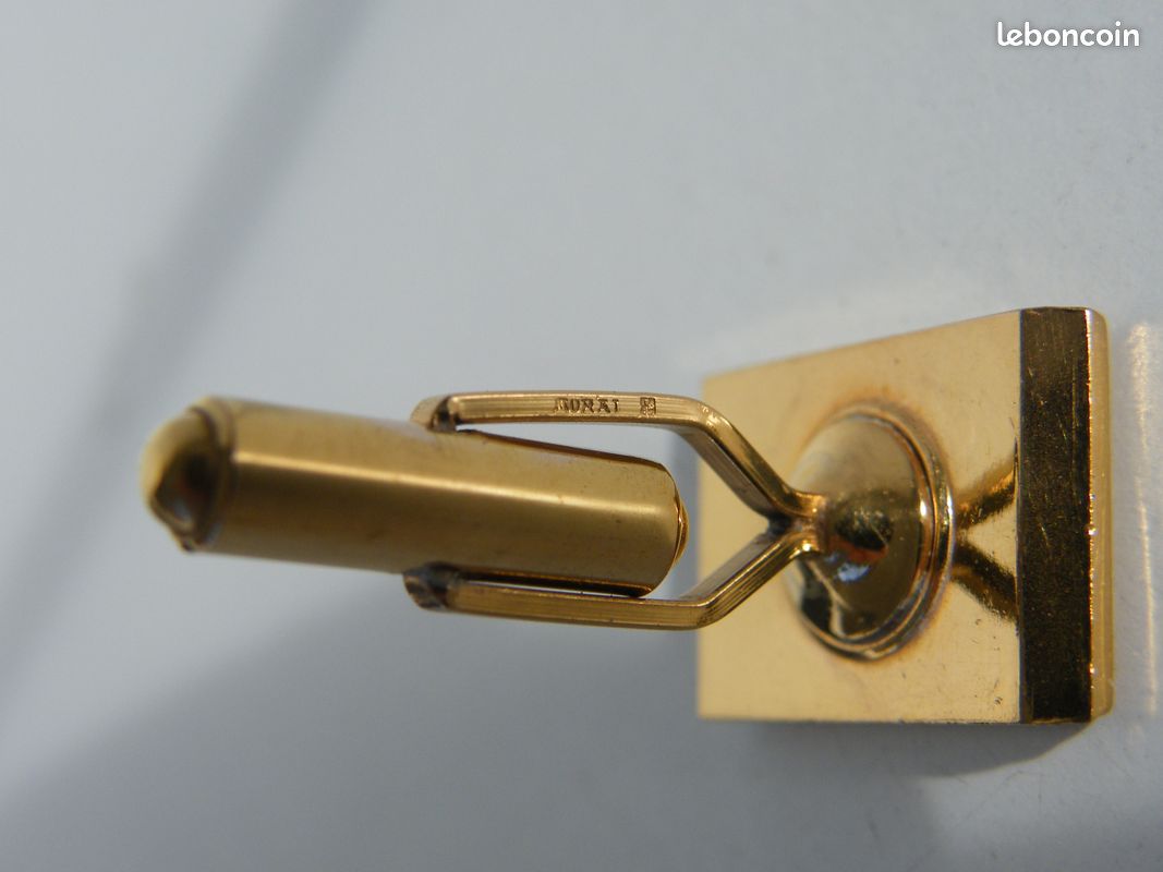 Boutons de Manchettes monogrammés "H" en MURAT (image 5)