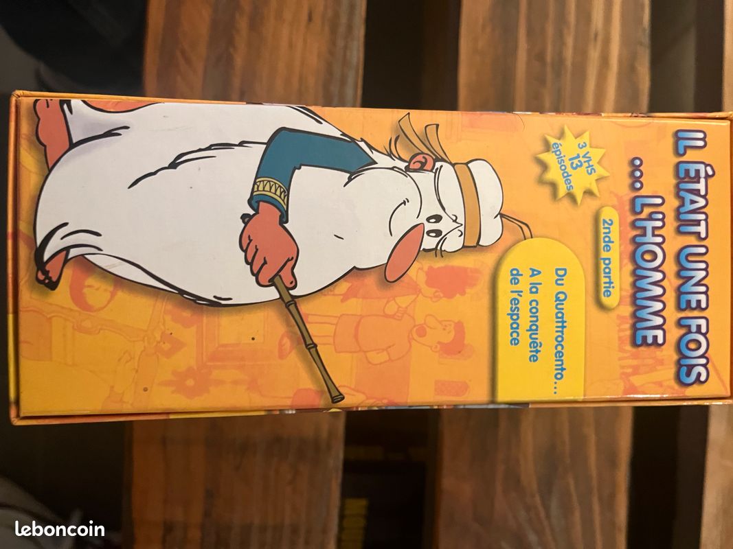 VHS il était une fois l’homme vol 4, 5 et 6 (image 4)