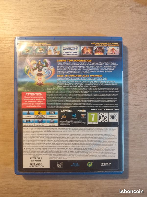 Skylanders Imaginators Ps4 Figurine Skylanders Roller Brawl Activision - Occasion, En Bon état, Pour Collectionneurs Skylanders Xbox