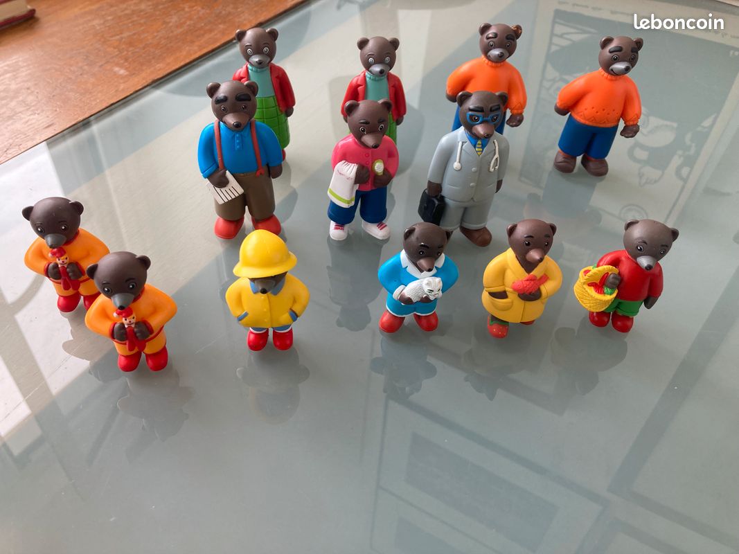 Lot de figurines Petit Ours Brun (image 1)