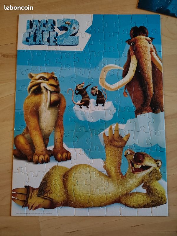 Puzzle l'Age de Glace 2 x4 (image 2)