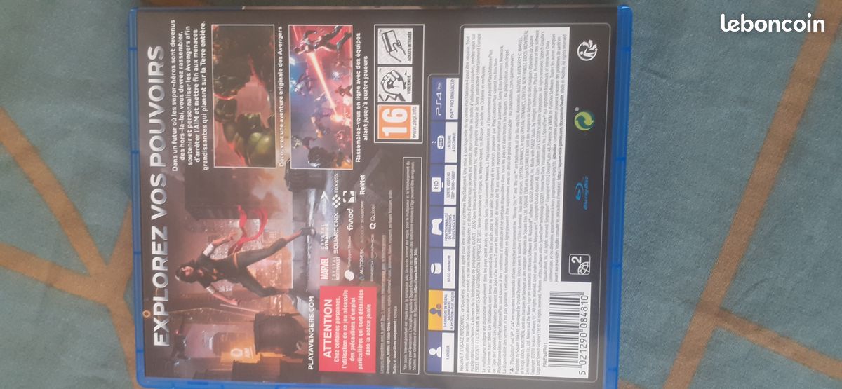 Jeu vidéo Avengers playstation 4 (image 2)