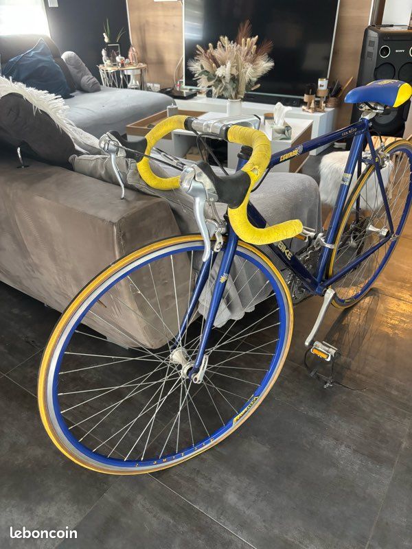 1962 Gazelle Tour de la'venir Vintage Touring Road Bike XLarge 62cm Lugged Steel