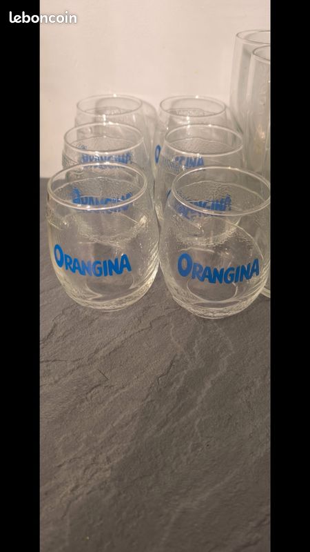 Lot de verre orangina (image 1)