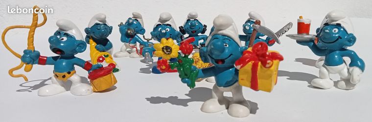 22 schtroumpfs des années 78 SCHLEICH | Kaufen auf