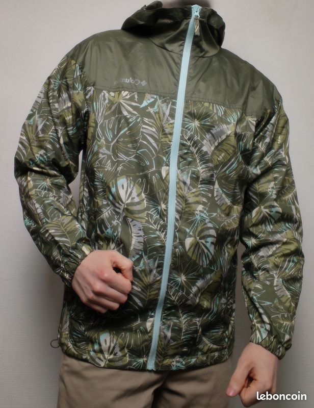 Veste vintage Chlorophylle Gore-Tex : manteau d'extérieur haute technologie tricolore (taille L-XL) - Canada