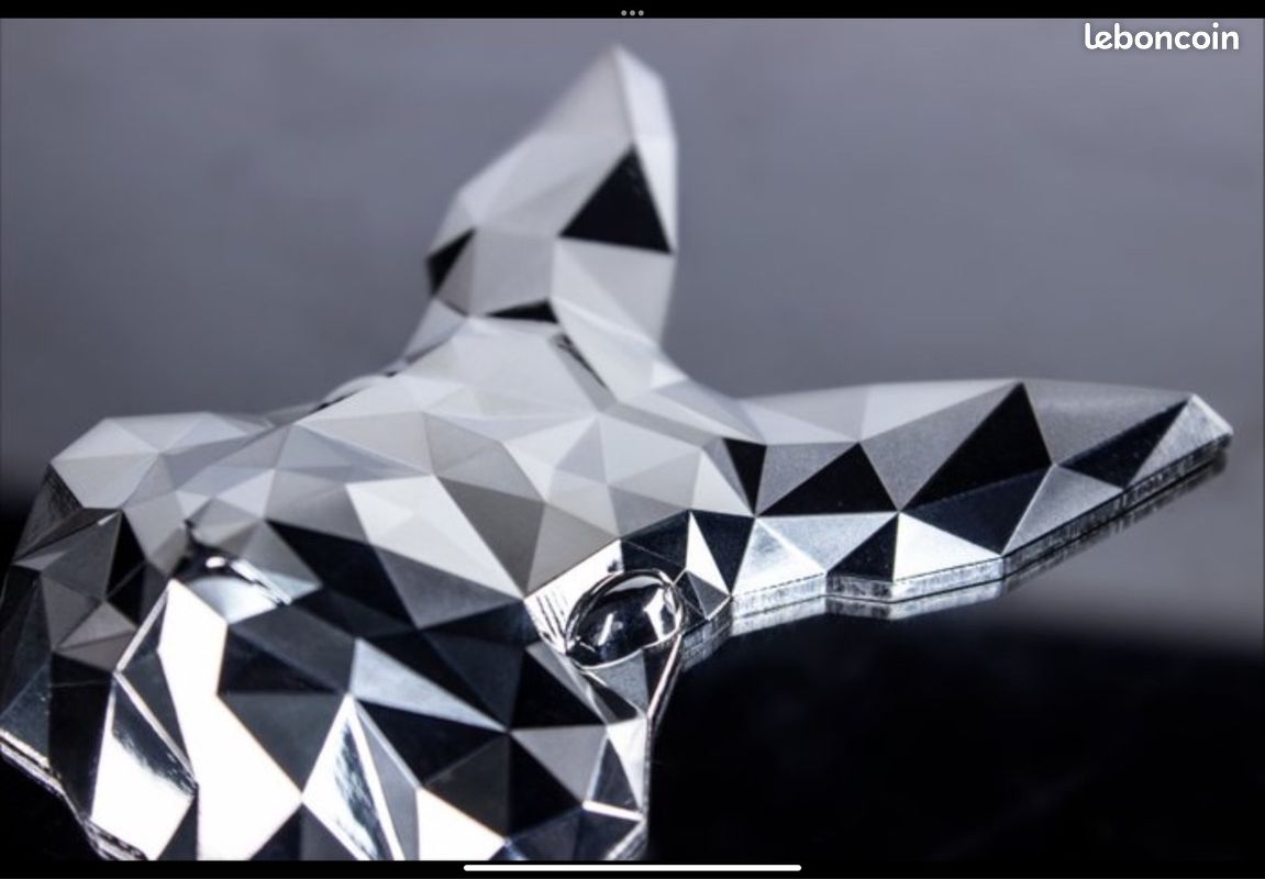Pièce d’argent pur 2 oz, lapin œuvre d’art moderne (image 2)