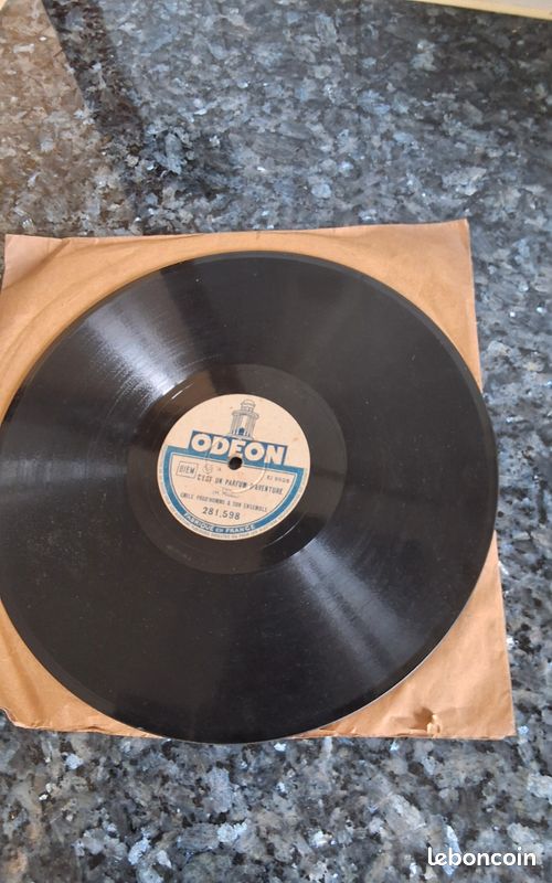 Disque ancien de marque Odéon (image 1)