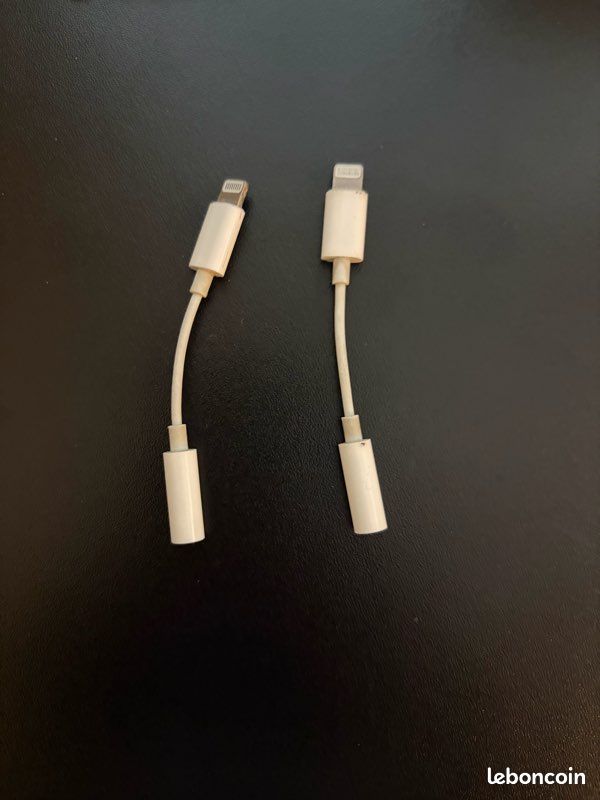 Adaptateur original apple lightning vers prise jack (image 2)