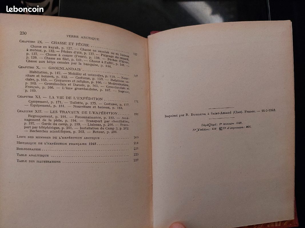 Livre Andre De Cayeux Terre Arctique Groenland Paul Emile Victor (image 10)