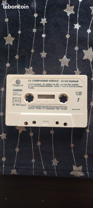 Cassette Audio La compagnie Créole (image 4)