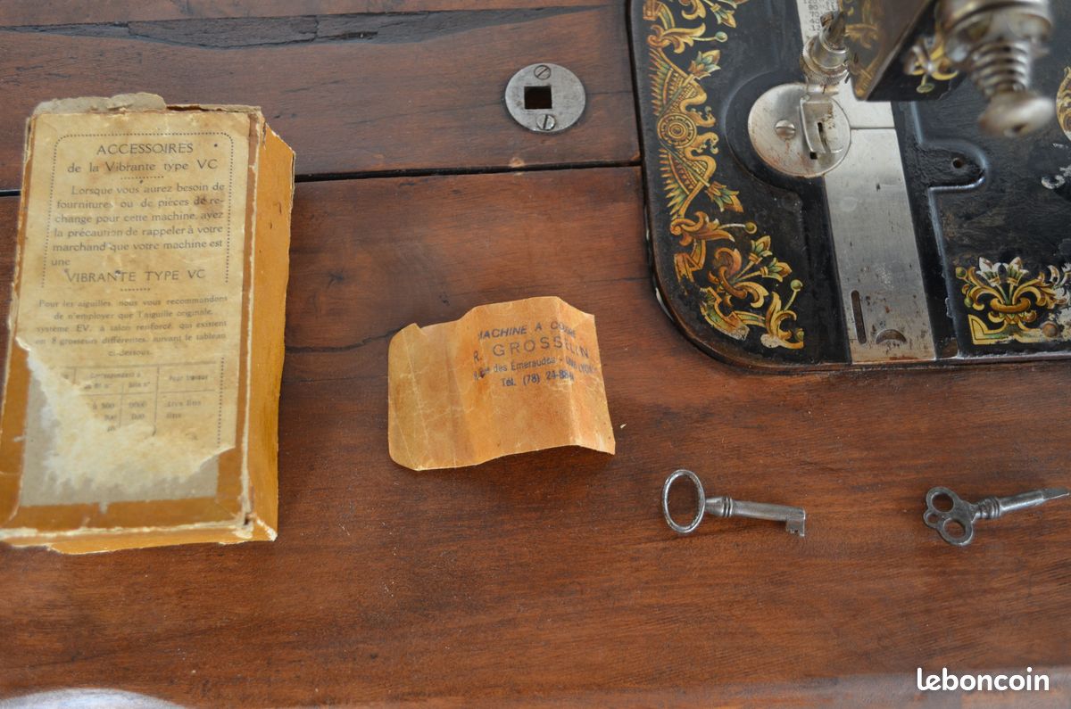 Ancienne machine a coudre (image 6)