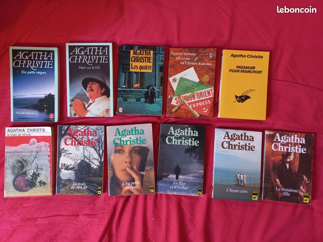 Lot romans poche Agatha Christie (image 1)