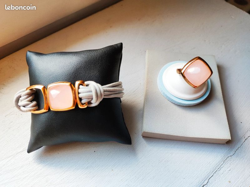 Ensemble bracelet et bague Pierre Lang NEUFS (image 2)