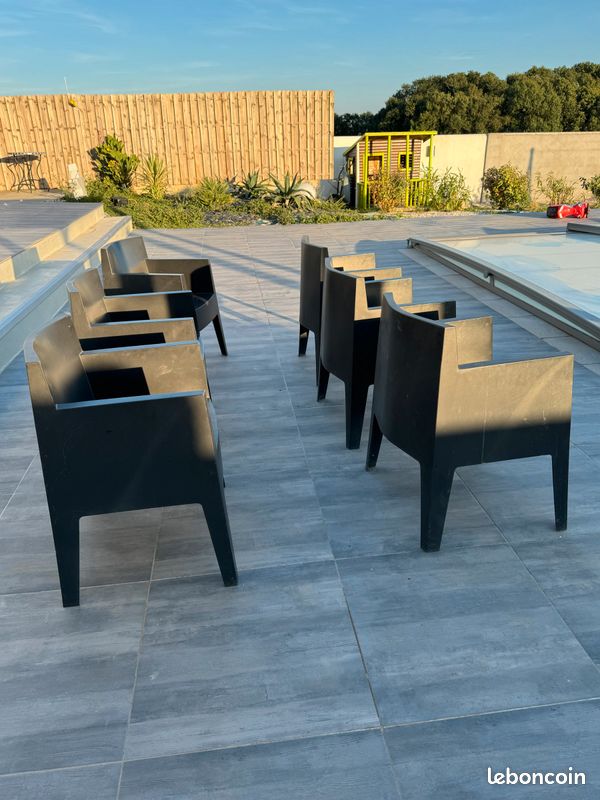 6 fauteuils starck TOY (image 1)