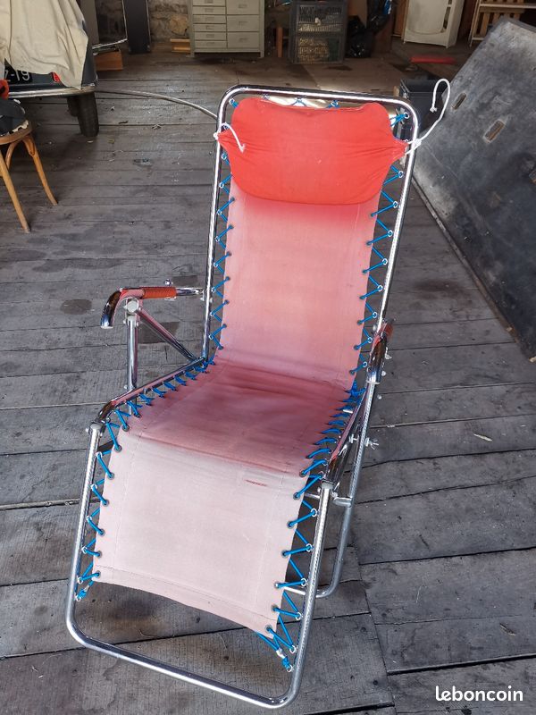 Chaise longue pliante (image 1)