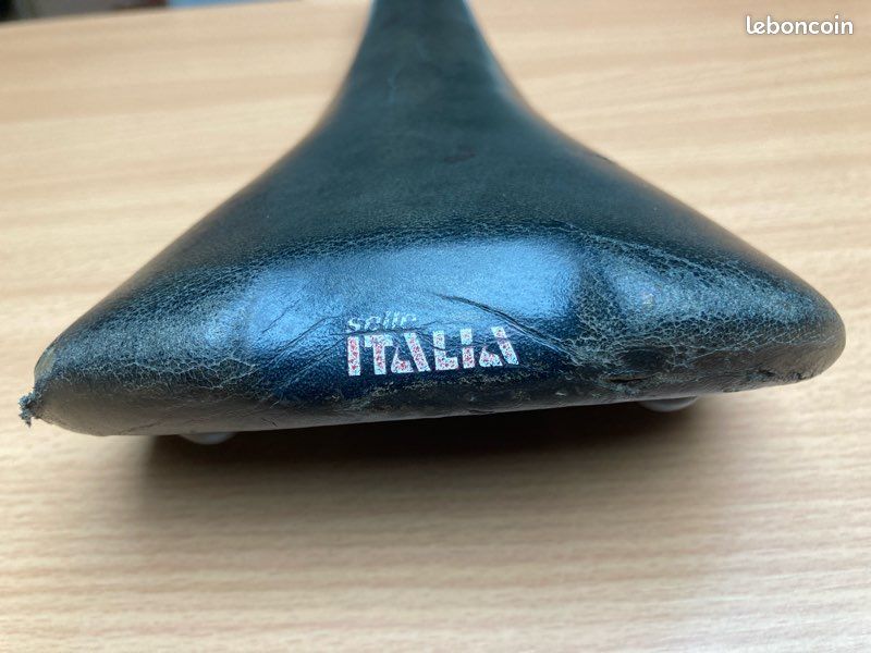 Selle Vintage Tomac Pro En Titane - Rails Ti - Cuir - VTT & Route