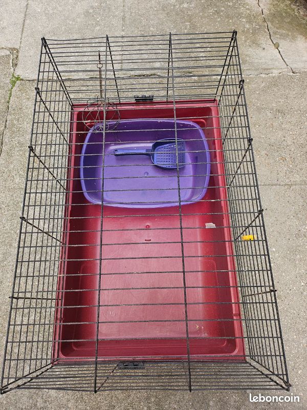 Cage pour rongeur 80cm x 40 cm (image 1)