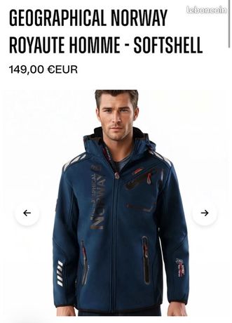 Polaire Geographical Norway Tugood Pour Homme - Coupe Marine, Manches Longues, Polyester - Vêtement Chaud Décontracté