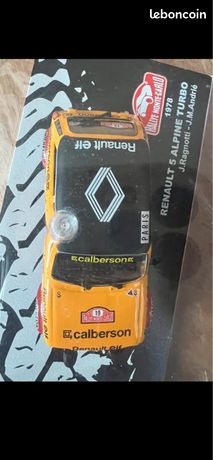 Altaya Renault 5 Alpine Turbo - Rallye Monte Carlo 1978 1/43 - Collection