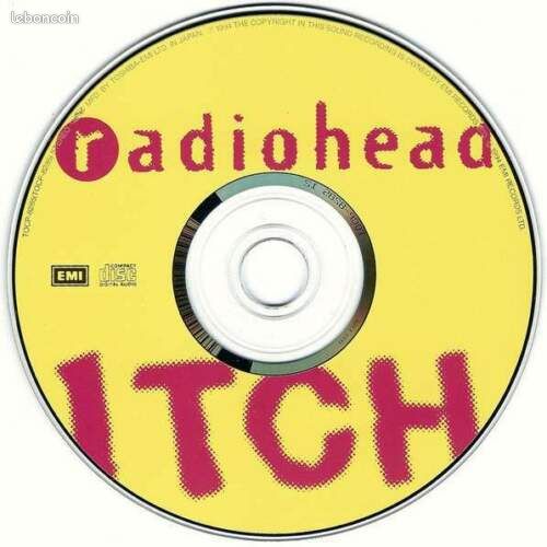 CD EP Radiohead ITCH import Japon RARE (image 3)