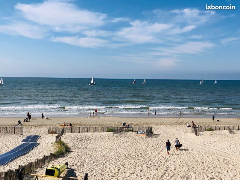 Face mer à Sainte Cécile Plage à côté du Touquet et Hardelot