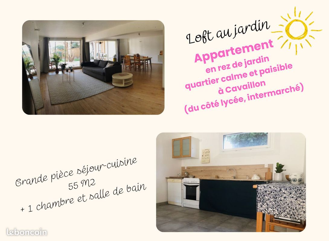 Appartement 2 pièces 70 m² · à Cavaillon · 70 m² · 940 €
