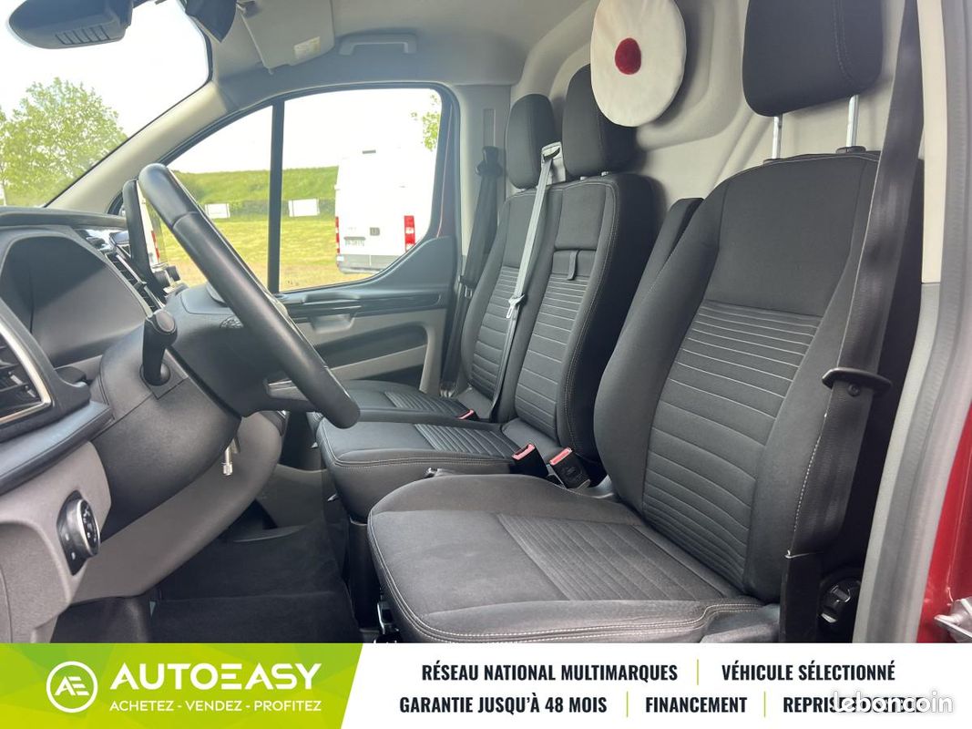 Ford TRANSIT CUSTOM FG L1H1 2.0 EcoBlue 130ch BVA / GPS / Climatisation / Garantie 6 mois (image 19)