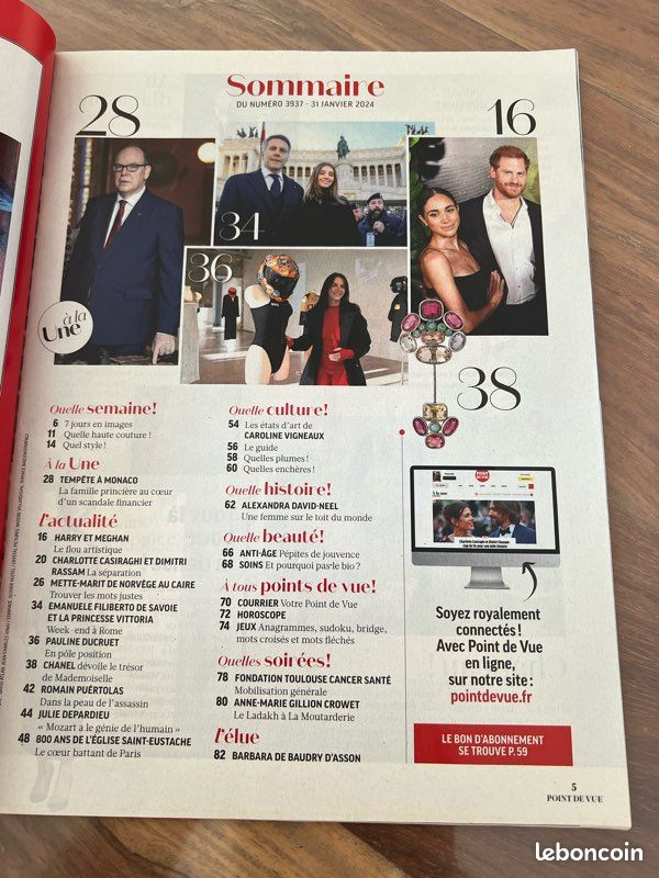 Lot de deux magazines point de vue (image 3)