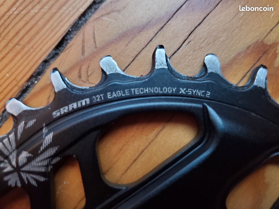 Pédalier SRAM NX Eagle 32T Dub Boost – 165 Mm – 1x12 Vitesses – Noir