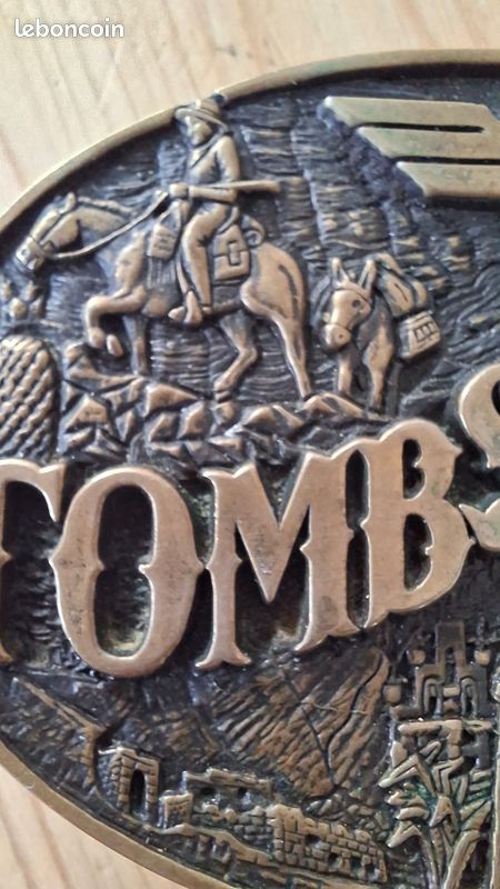 Boucle de ceinture western US Tombstone (image 6)