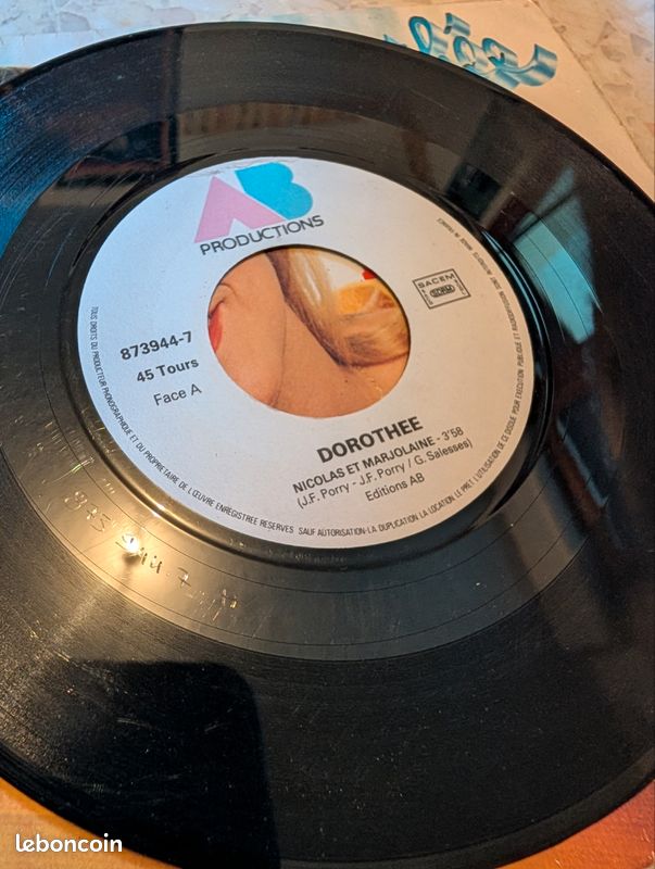 Vinyl 45t - Dorothée (image 2)