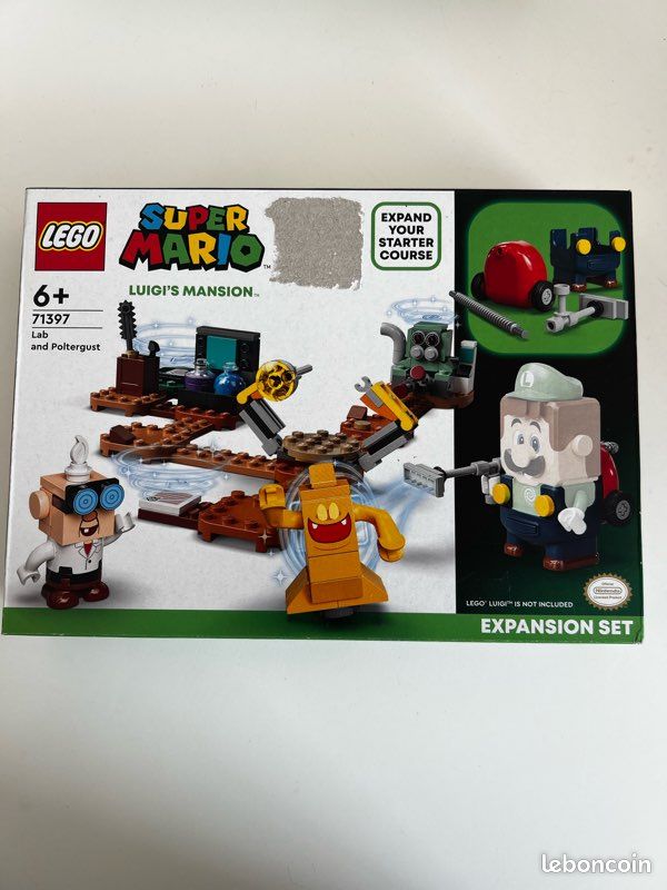 Lego Super Mario Lab and Poltergust 71397 (image 1)