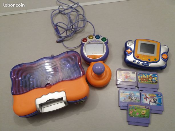Vtech - Jeu électronique - V.Smile - Console Oui-Oui