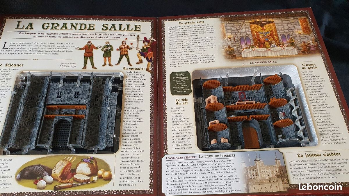 Livre Déroule l'histoire d'un château fort (image 3)