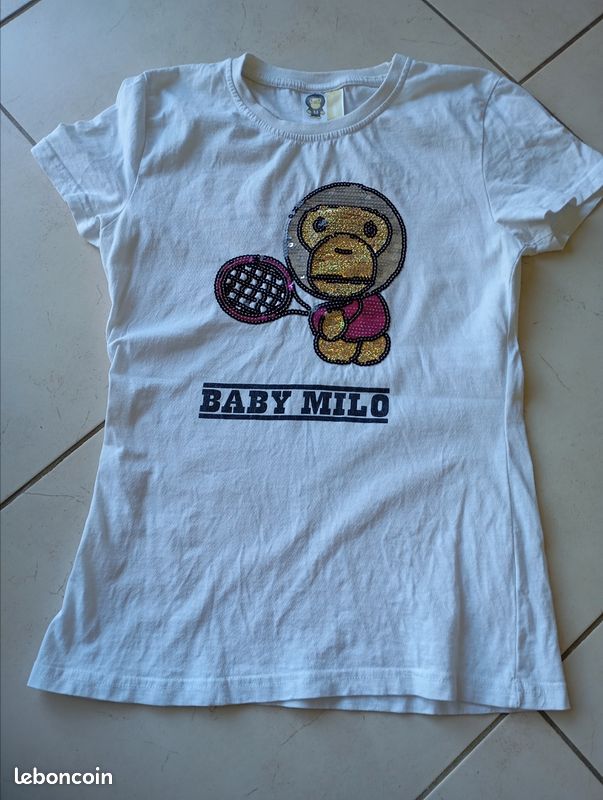 Tee shirt Baby Milo taille M (image 1)