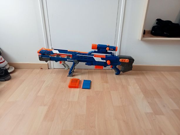 Nerf sniper avec viseur jeux, jouets d'occasion - leboncoin