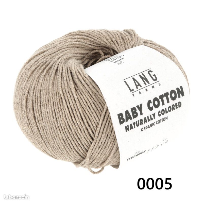 Lang Yarns Baby Cotton Naturally Colored (image 5)